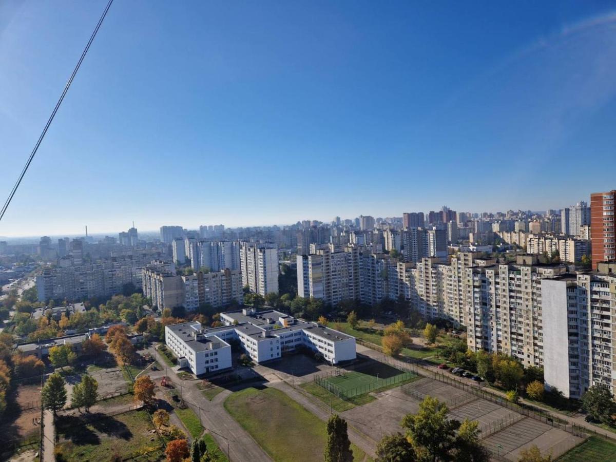 Видовые Апартаменты Kiev Buitenkant foto